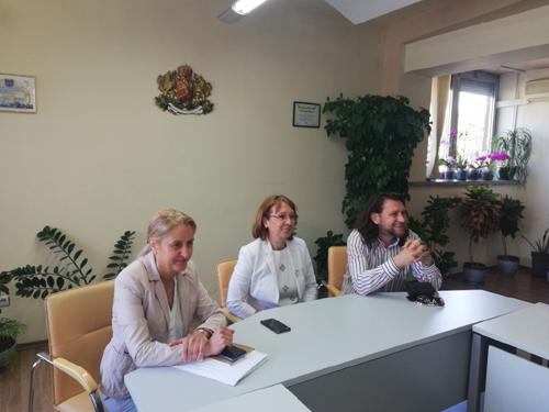 Кметът Галина Стоянова представи Врид на Общинския театър Веселин Плачков