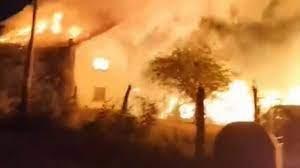 Подпали се плевня, пожарът изпепели къщи край Велинград