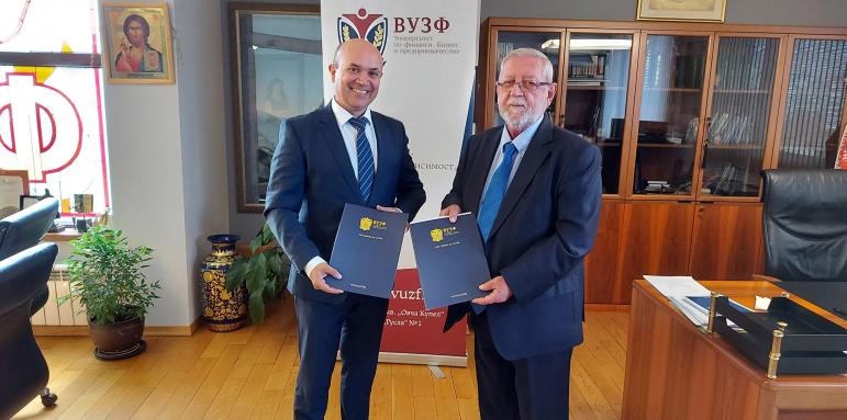 БФБ и ВУЗФ подписаха споразумение за сътрудничество