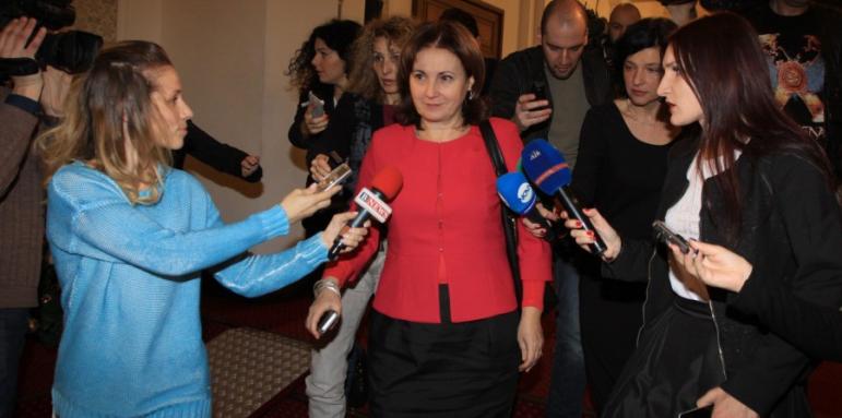 Бъчварова: Ново коалиционно споразумение ще има в началото на 2016 г.