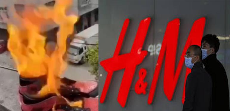 Маратонки Nike на клада, H&M заличена