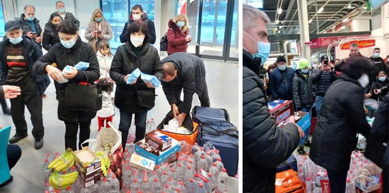 Дипломати раздават храна на бедстващи българи. Кога ще ги приберат?