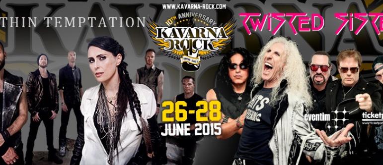 Еднодневни билети за Kavarna Rock 2015 на 22 юни