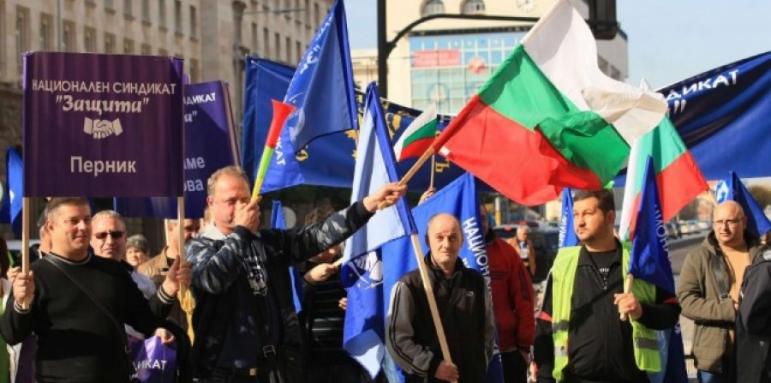 Протестът срещу цените на горивата прерасна в искане на 750 лева минимална работна заплата
