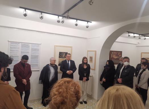 Първо международно представяне на творбите на Иван Милев в Рим