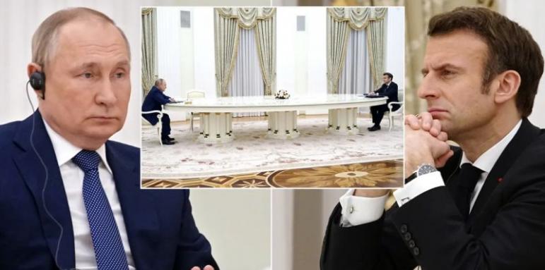 Путин и Макрон 90 минути на телефона! Какво си казаха?