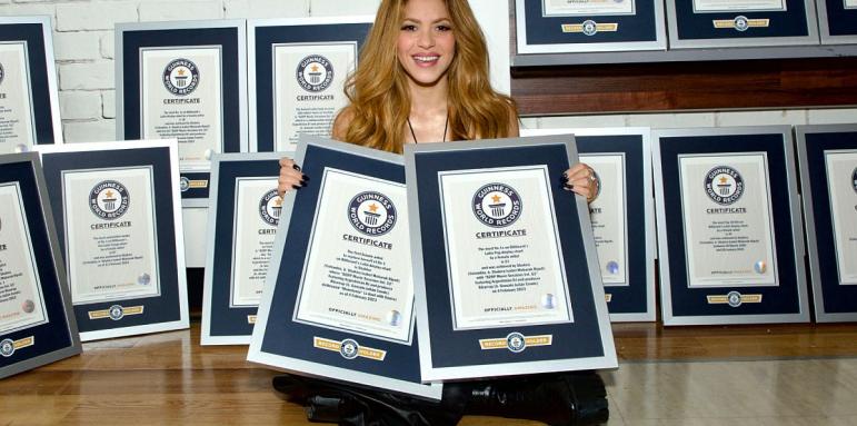 Шакира отмъсти на Жерар Пике със световни рекорди