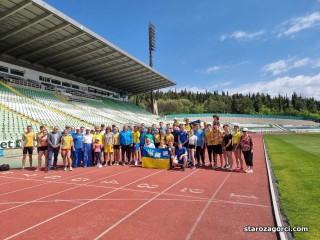 60 лекоатлети от националния отбор по лека атлетика на Украйна тренират в Стара Загора