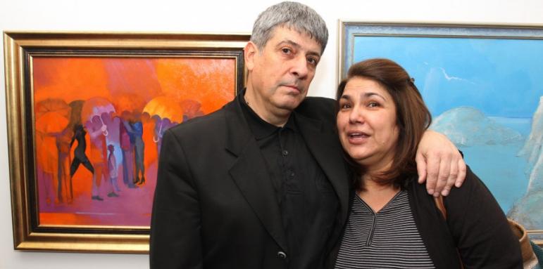 Марта с друг Владо Пенев