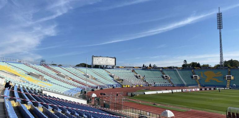 Националният стадион е готов за мача на ЦСКА