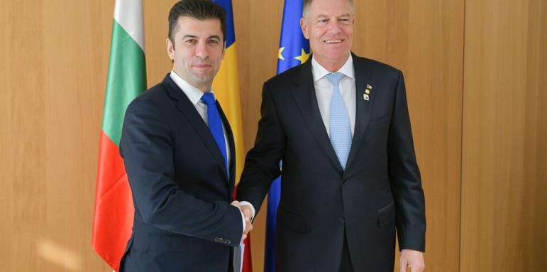 Петков се срещна с президента на Румъния, какво обсъдиха
