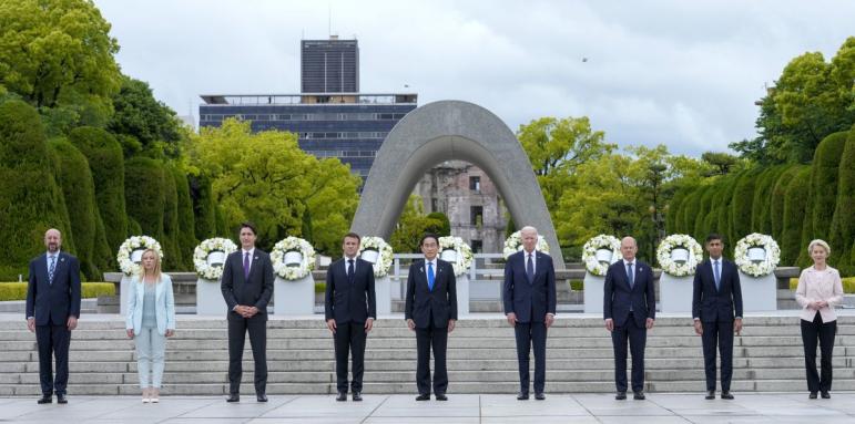 Двойна бомба на срещата на Г-7 в Хирошима