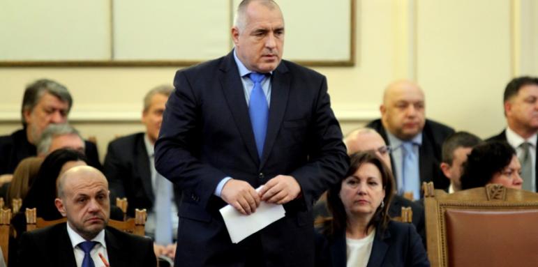Бойко Борисов пропуска парламентарния контрол 
