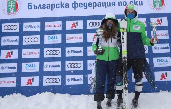 Нови победи в ските за Калин и Юлия Златкови