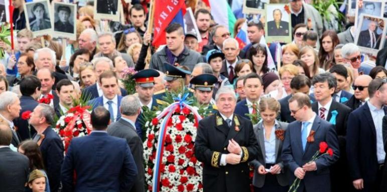 ДБ иска от Фандъкова да забрани шествието на Безсмъртния полк