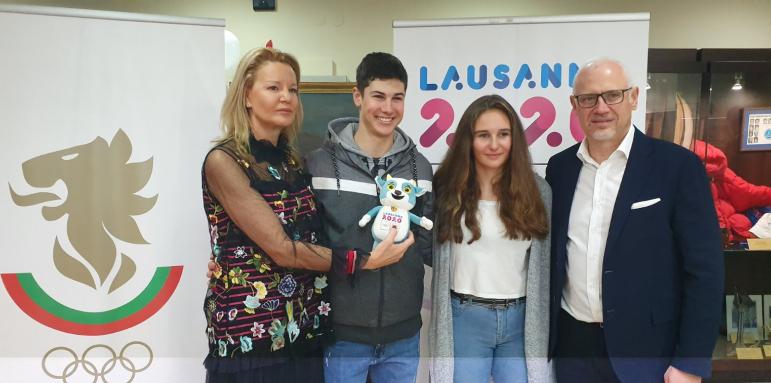 БОК и посолството на Швейцария пожелаха Успех на младите олимпийци