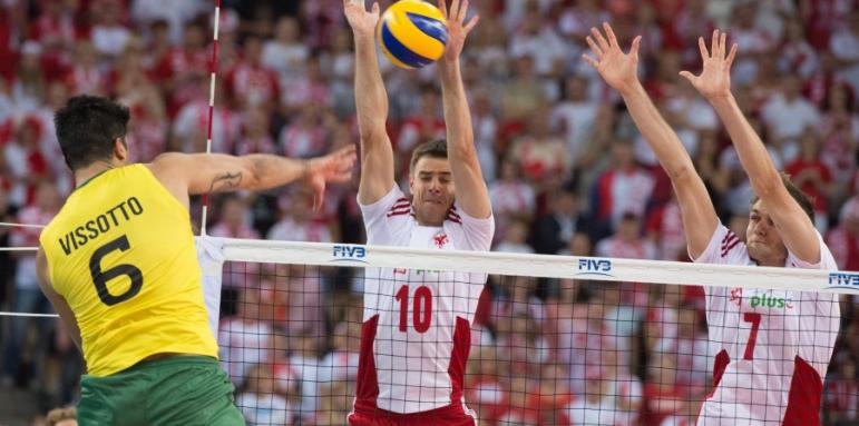 Полша удари Бразилия на Световното по волейбол 