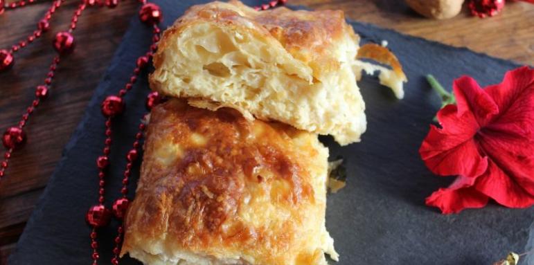 Бърканата баница се прави без кори, но става много вкусна