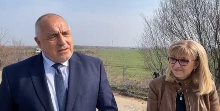 Борисов инспектира пътя София - Видин