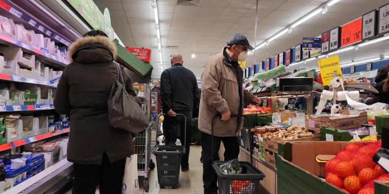 Рекордна скъпотия на храните. Сравнение