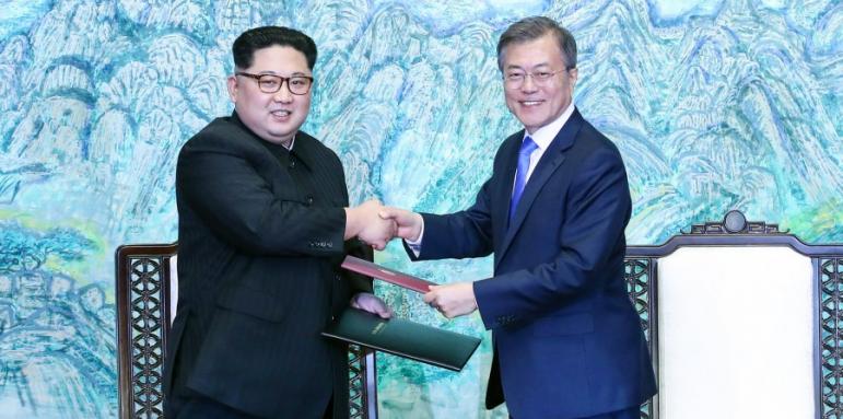 Разведряване за двете Кореи