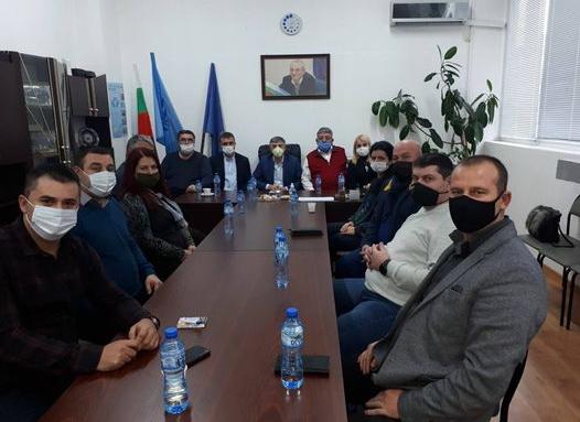 Карадайъ на среща с кметове от ДПС в Търговище