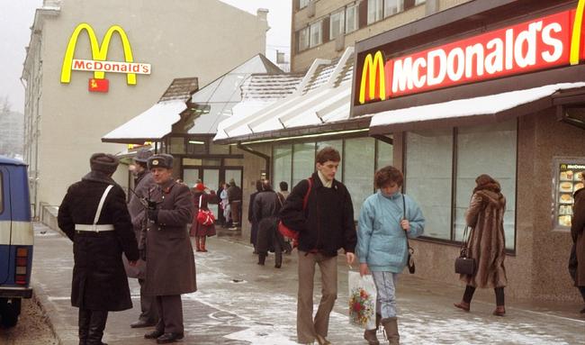 Русия празнува с тайнствения наследник на Макдоналдс
