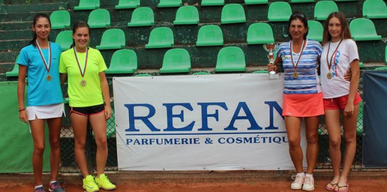 Държавните първенства по тенис за юноши и девойки с подкрепа от ”Рефан”