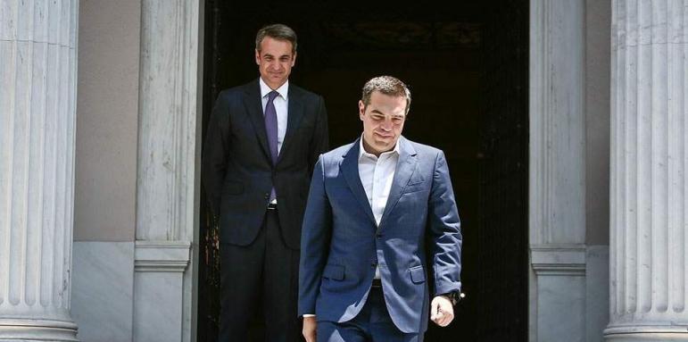 Ципрас предаде премиерския пост на Мицотакис