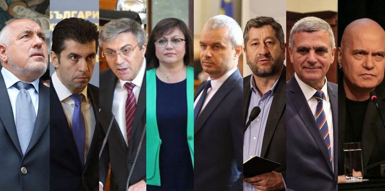 8-9 партии влизат в парламента! Нова анкета смая българите (ГРАФИКА)