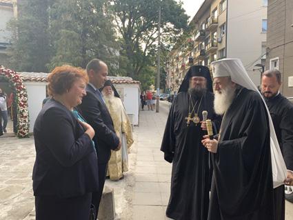 Посрещнаха Негово Светейшество Българския патриарх Неофит във Враца
