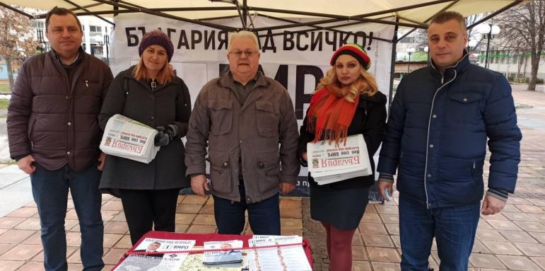Водачът на ВМРО за София област посети Ботевград