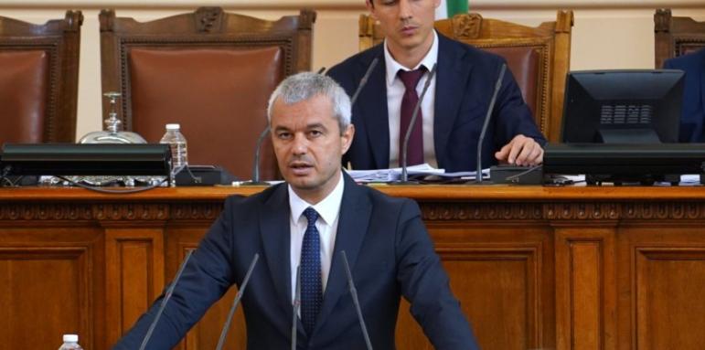 Национално предателство - Костадинов опъна нервите на депутатите