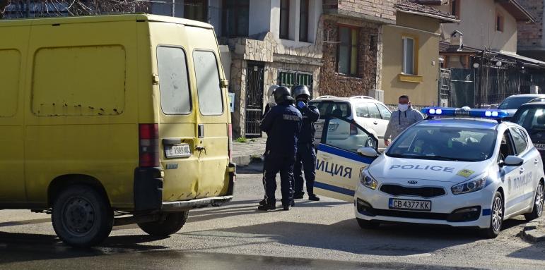Акция на полицията в ромската махала в Благоевград
