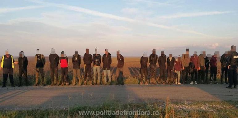 20 задържани на българо-румънската граница