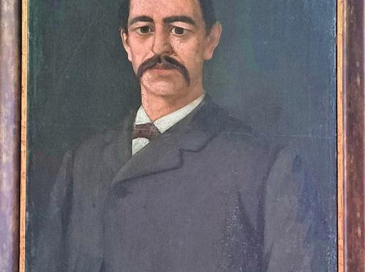 Оригинален портрет на Раковски в Историческия музей на Бургас