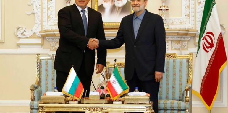 Борисов на среща с иранския парламентарен шеф