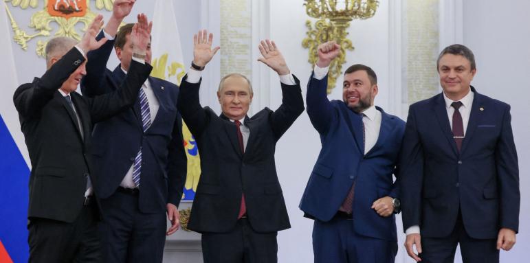 Путин прати вест в Думата, депутатите изпаднаха в екстаз