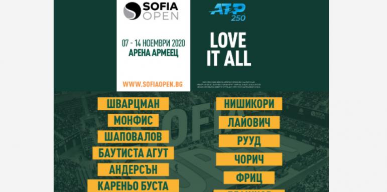 Финалисти в Големия шлем идват за Sofia Open 2020