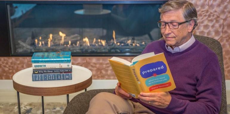 Какво ще прочете Бил Гейтс тази зима?