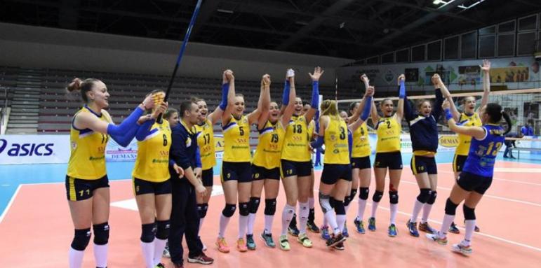 "Марица" отново шампион по волейбол при жените