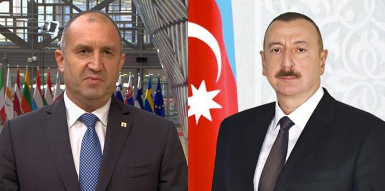 Радев с жест за кръглата годишнина на президента на Азербайджан