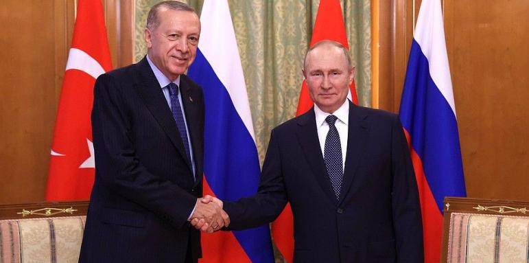 Има ли проблем? Путин и Ердоган подхванаха "Турски поток"