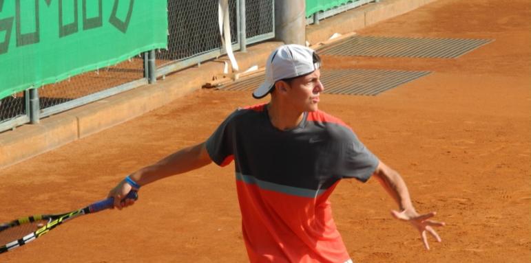 Александър Лазаров на финала на Dema Cup