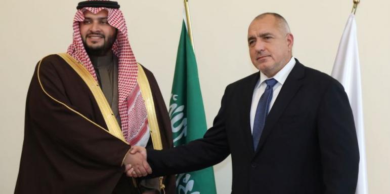 Борисов прие делегация от Саудитска Арабия