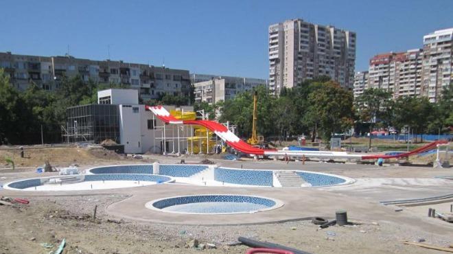 Аквапаркът в София ще бъде готов до ноември