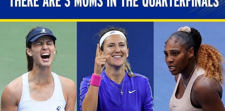 Майките с рекорд на US Open