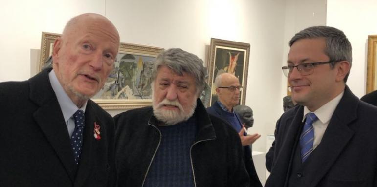 Вежди откри вдъхновяваща изложба на големите български майстори