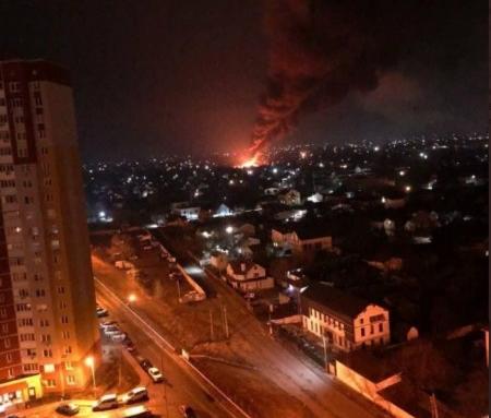 Силни експлозии в Киев на разсъмване