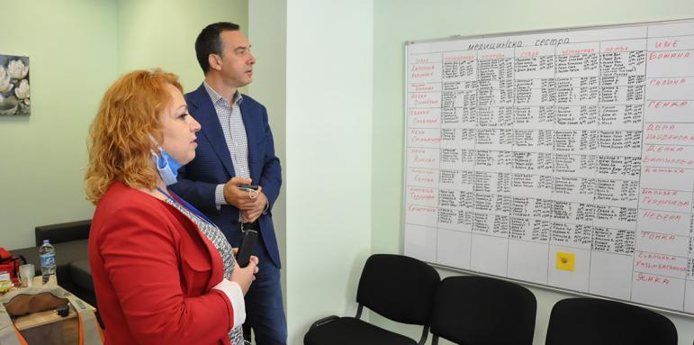 Кметът посети новия офис на Патронажната грижа в Бургас